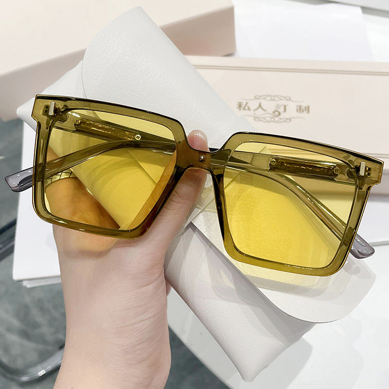 Venta al por mayor Gafas de sol con protección UV y marco cuadrado para PC
